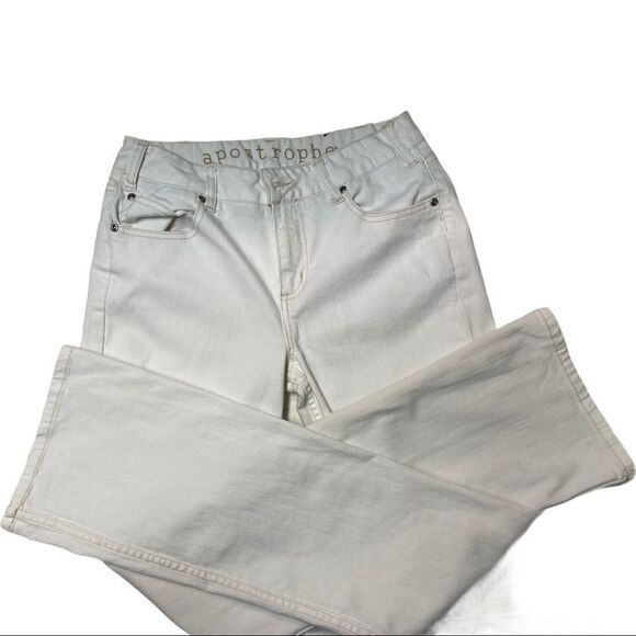 APOSTROPHE, Women’s jeans, white, size 8 - Picture 3 of 11